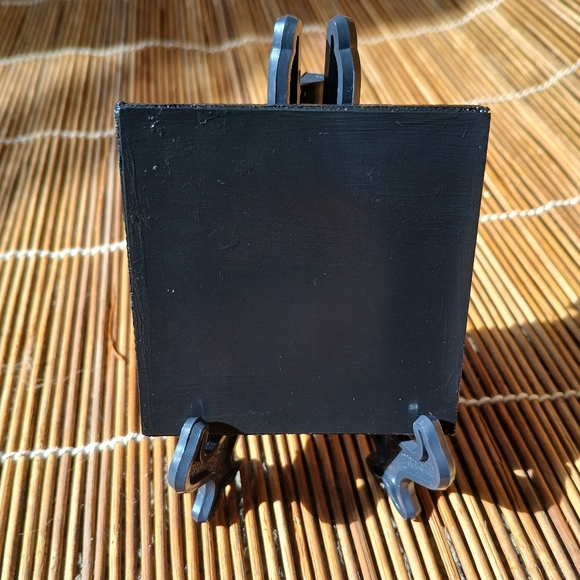 "Blue Dream" Acrylic Pour Painted Magnetic Stretched Canvas - Picture 5 of 6